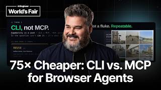 Thumbnail option 2 for The Dark Arts of Web Automation: Teaching Agents to Use Websites Like Humans — Corey Gallon, Rexmore