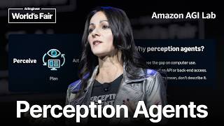 Thumbnail option 2 for Perception Agents — Antje Barth, Amazon AGI Lab