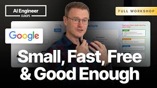 Thumbnail option 2 for TLMs: Tiny LLMs and Agents on Edge Devices with LiteRT-LM — Cormac Brick, Google