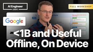 Thumbnail option 3 for TLMs: Tiny LLMs and Agents on Edge Devices with LiteRT-LM — Cormac Brick, Google