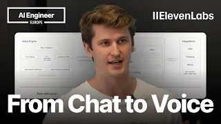 Thumbnail option 2 for Give Your Chat Agent a Voice — Luke Harries, Head of Growth, ElevenLabs