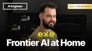 Thumbnail option 2 for Run Frontier AI at Home — Alex Cheema, EXO Labs