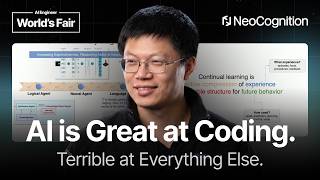 Thumbnail option 1 for Intelligence + Continual Learning = Expertise — Yu Su, NeoCognition