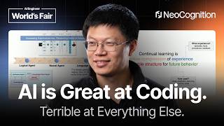 Thumbnail option 2 for Intelligence + Continual Learning = Expertise — Yu Su, NeoCognition