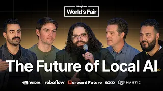 Thumbnail option 2 for State of the Union: Why Local, Why Now — NVIDIA, Osmantic, Roboflow, EXO Labs, @matthew_berman