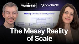 Thumbnail option 2 for The Messy Reality of Scale: Synthetic Data and Pre-Training — Marah Abdin & Robert McHardy, poolside