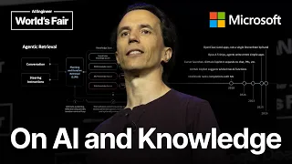 Thumbnail option 3 for On AI and Knowledge — Pablo Castro, Distinguished Engineer & CVP for AI Knowledge, Microsoft