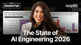 Thumbnail option 2 for "The biggest challenge in your stack? Evals, Evals, Evals" - 2026 State of AI Engineering results