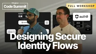 Thumbnail option 2 for Identity for AI Agents - Patrick Riley & Carlos Galan, Auth0