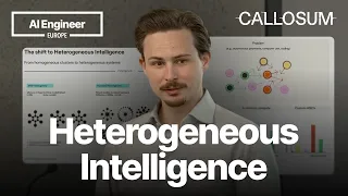 Thumbnail option 3 for Scaling the Next Paradigm of Heterogeneous Intelligence — Adrian Bertagnoli, Callosum
