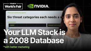 Thumbnail option 2 for Your LLM Stack Is a 2008 Database With Better Marketing — Lovina Dmello, NVIDIA