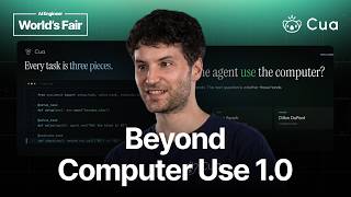 Thumbnail option 3 for Computer-Use 2.0: Agents Just Got Multi-Cursor — Francesco Bonacci, Cua