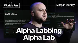 Thumbnail option 3 for Morgan Stanley's ALPHALAB: Multi-Agent Research Across Optimization Domains — Brendan Rappazzo