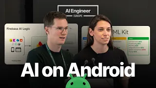 Thumbnail option 2 for Gemini Nano on device — Florina Muntenescu & Oli Gaymond, Google DeepMind