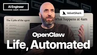 Thumbnail option 1 for I Gave an AI Agent the Keys to My Life (Here's What Happened) — Radek Sienkiewicz (@velvetshark-com)
