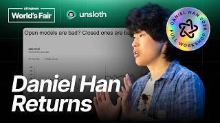 Thumbnail option 2 for Special Topics in Kernels, RL, Reward Hacking in Agents — Daniel Han, Unsloth