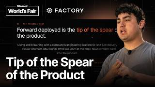 Thumbnail option 1 for How Forward Deployed Engineering is done at Factory — Eno Reyes