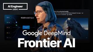 Thumbnail option 1 for How Google DeepMind is researching the next Frontier of AI for Gemini — Raia Hadsell, VP of Research